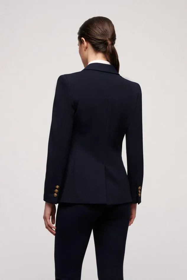 Luisa Spagnoli Jackets and Blazers Women Singolare Blue Luisa Spagnoli Jackets and Blazers Women Singolare Blue