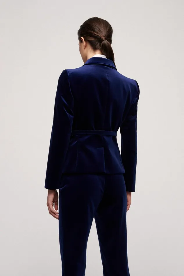 Luisa Spagnoli Jackets and Blazers Women Strenna Blue Luisa Spagnoli Jackets and Blazers Women Strenna Blue