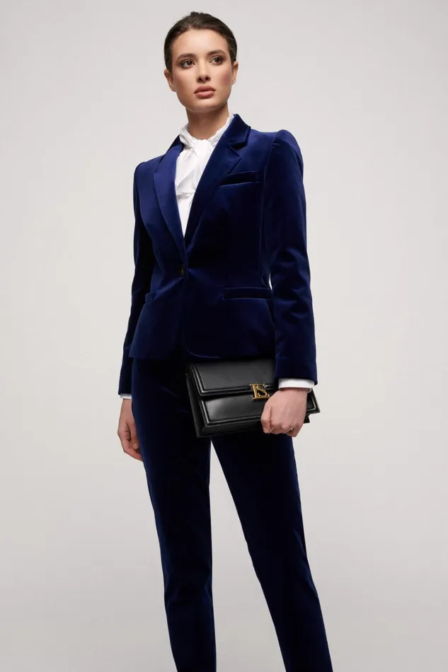 Luisa Spagnoli Jackets and Blazers Women Strenna Blue Luisa Spagnoli Jackets and Blazers Women Strenna Blue