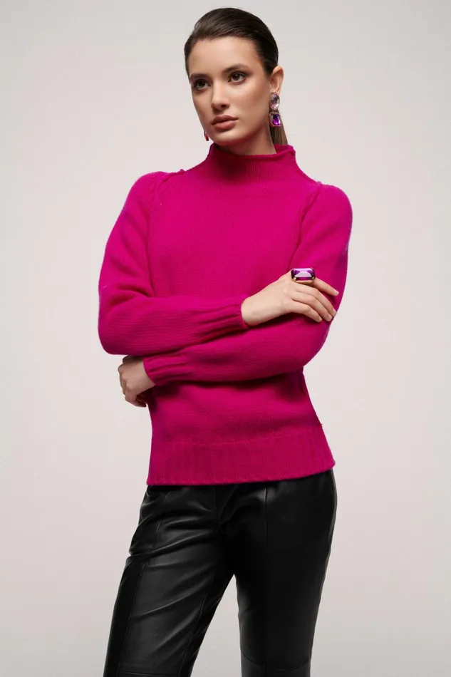 Luisa Spagnoli Knitwear Women Calandra Fuchsia