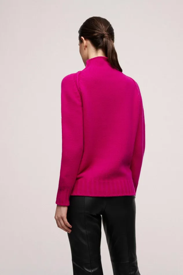 Luisa Spagnoli Knitwear Women Calandra Fuchsia Luisa Spagnoli Knitwear Women Calandra Fuchsia