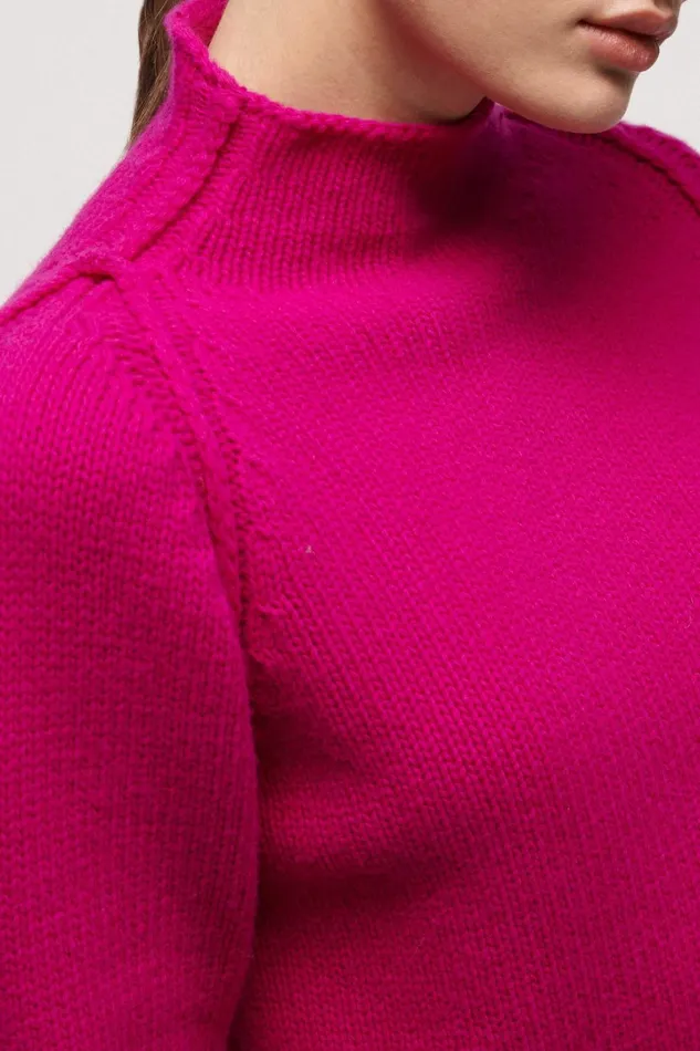 Luisa Spagnoli Knitwear Women Calandra Fuchsia Luisa Spagnoli Knitwear Women Calandra Fuchsia
