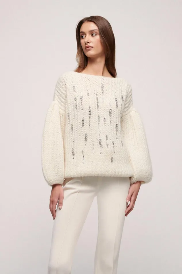 Luisa Spagnoli Knitwear Women Commenda Cream