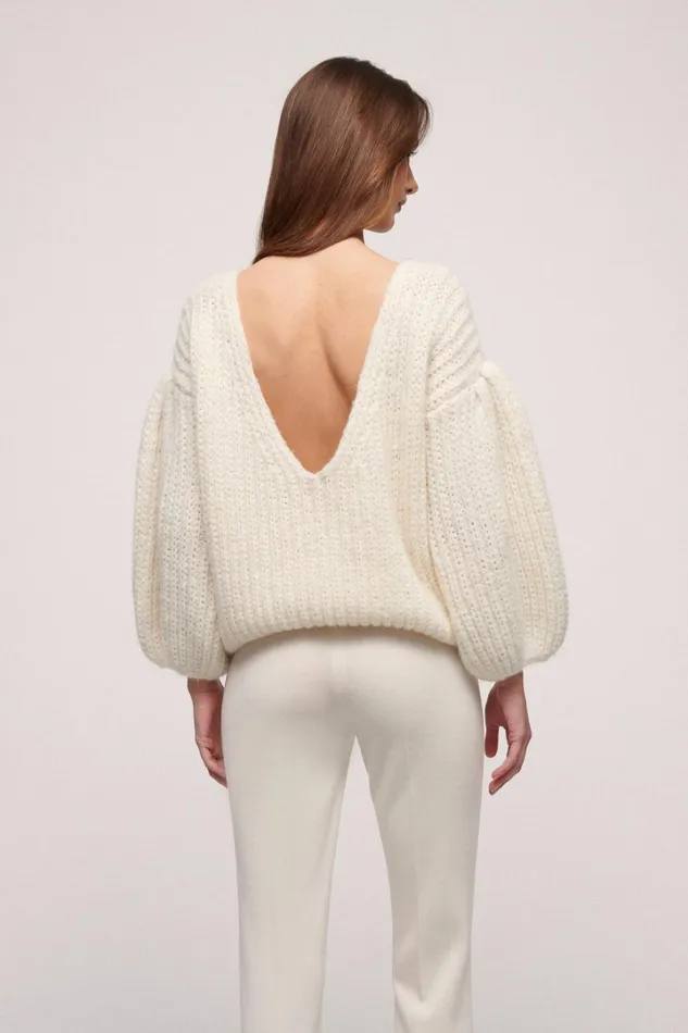 Luisa Spagnoli Knitwear Women Commenda Cream Luisa Spagnoli Knitwear Women Commenda Cream