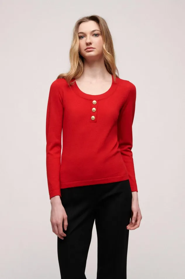 Luisa Spagnoli Knitwear Women Mansueta Red