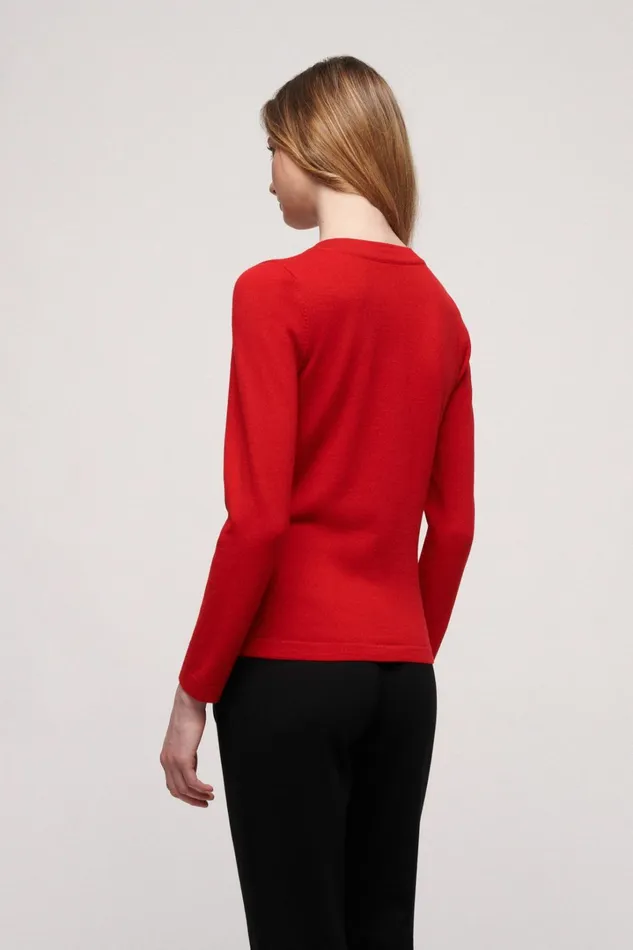 Luisa Spagnoli Knitwear Women Mansueta Red Luisa Spagnoli Knitwear Women Mansueta Red