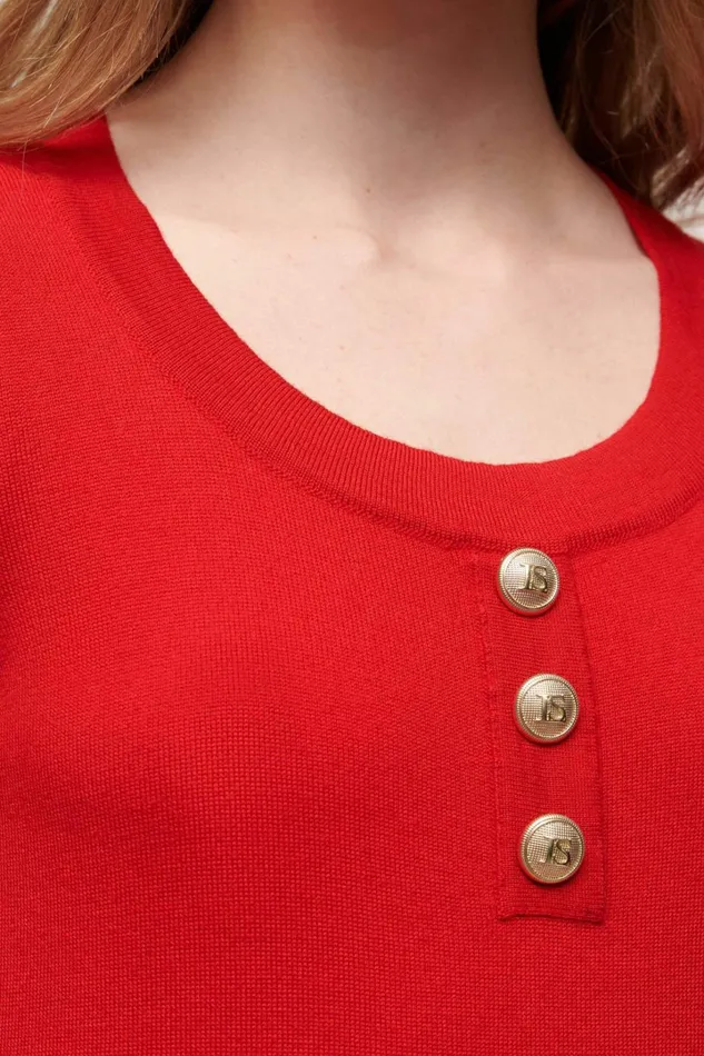 Luisa Spagnoli Knitwear Women Mansueta Red Luisa Spagnoli Knitwear Women Mansueta Red