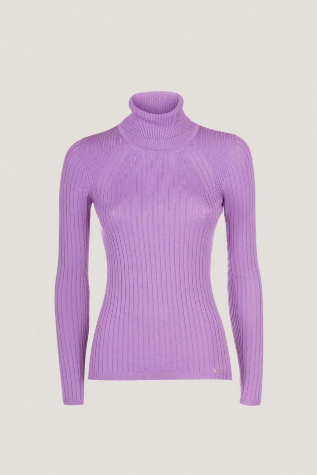 Luisa Spagnoli Knitwear Women Minareto Purple Luisa Spagnoli Knitwear Women Minareto Purple