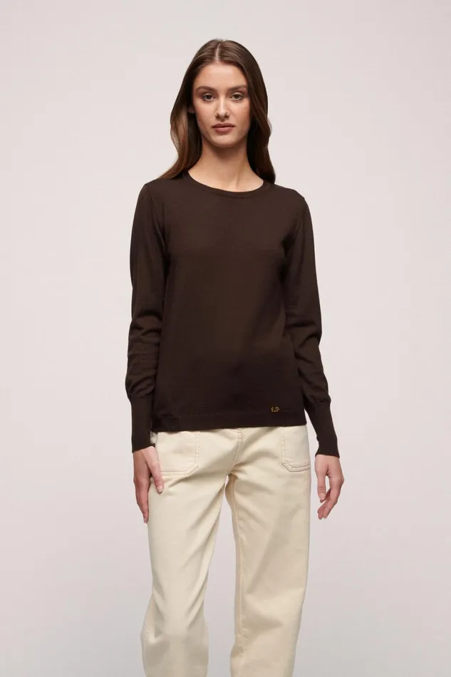 Luisa Spagnoli Knitwear Women Mossa Brown