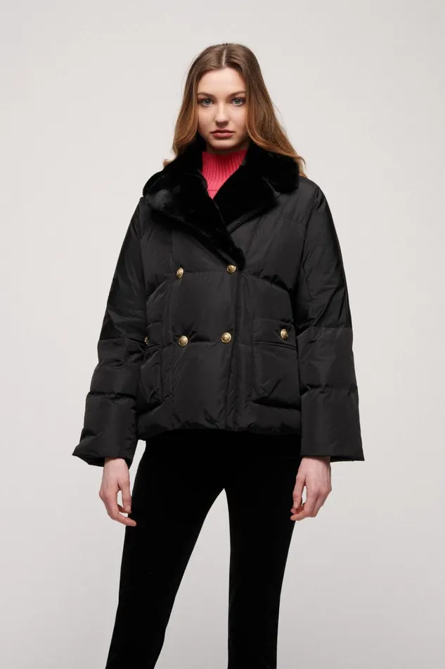 Luisa Spagnoli Outerwear Women Saccente Black