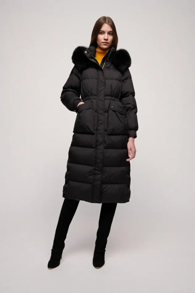 Luisa Spagnoli Outerwear Women Siamesi Black Luisa Spagnoli Outerwear Women Siamesi Black