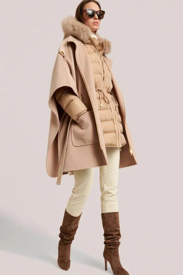 Luisa Spagnoli Outerwear Women Sovrano Beige