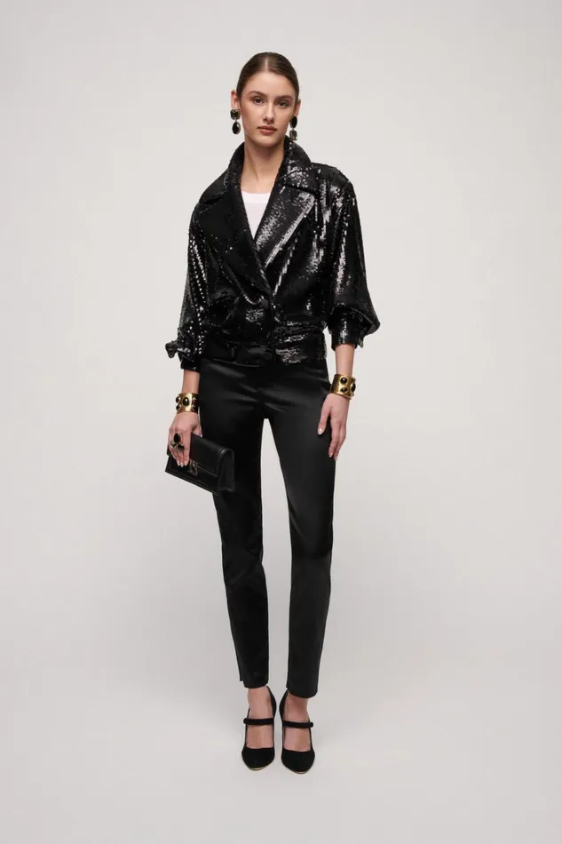 Luisa Spagnoli Pants Women Ornamento Black