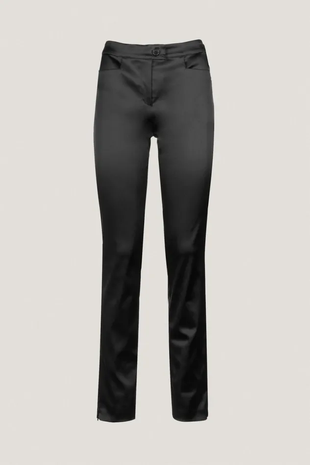 Luisa Spagnoli Pants Women Ornamento Black