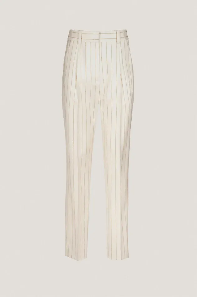 Luisa Spagnoli Pants Women Otaria Creamgold Luisa Spagnoli Pants Women Otaria Creamgold