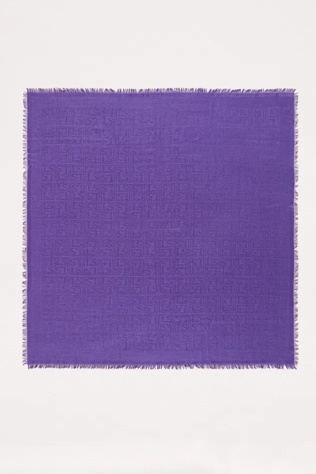 Luisa Spagnoli Scarves And Foulards Women Romanzo Purple Luisa Spagnoli Scarves And Foulards Women Romanzo Purple