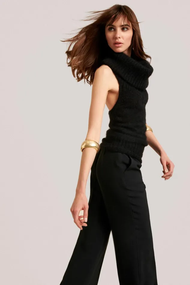 Luisa Spagnoli Tops And TShirts Women Euforia Black Luisa Spagnoli Tops And TShirts Women Euforia Black
