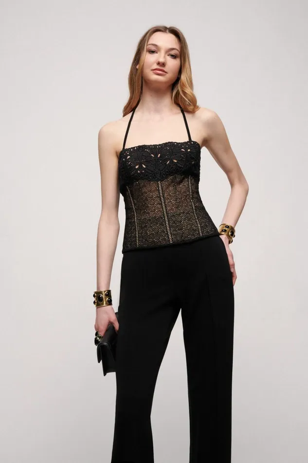 Luisa Spagnoli Tops And TShirts Women Leonard Black Luisa Spagnoli Tops And TShirts Women Leonard Black