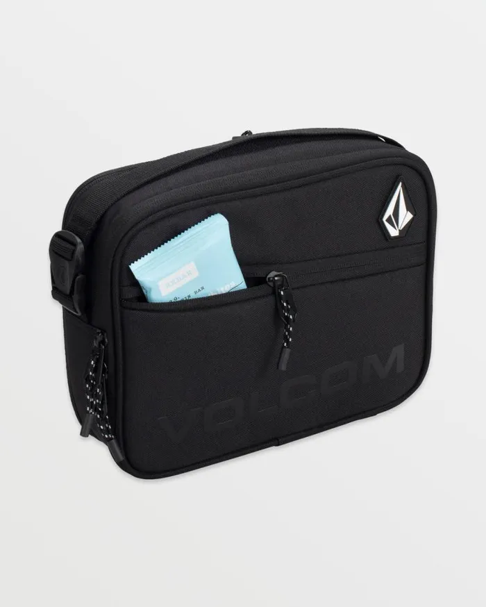 Lunch Bag 8211 Black Mens Volcom Bags and Backpacks