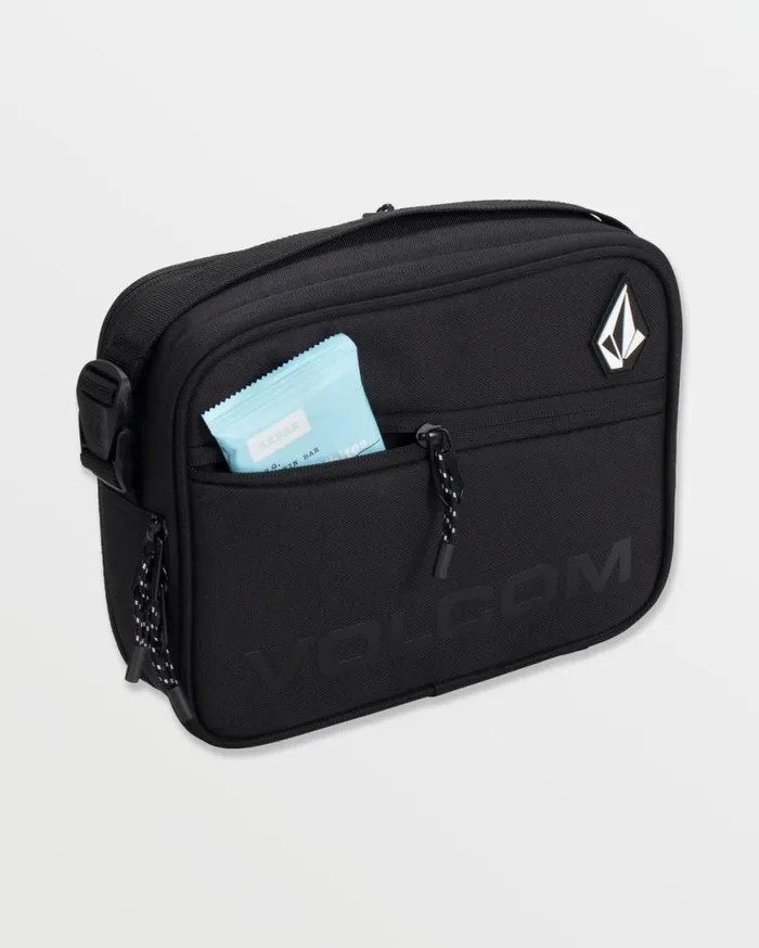 Lunch Bag 8211 Black Mens Volcom Bags and Backpacks