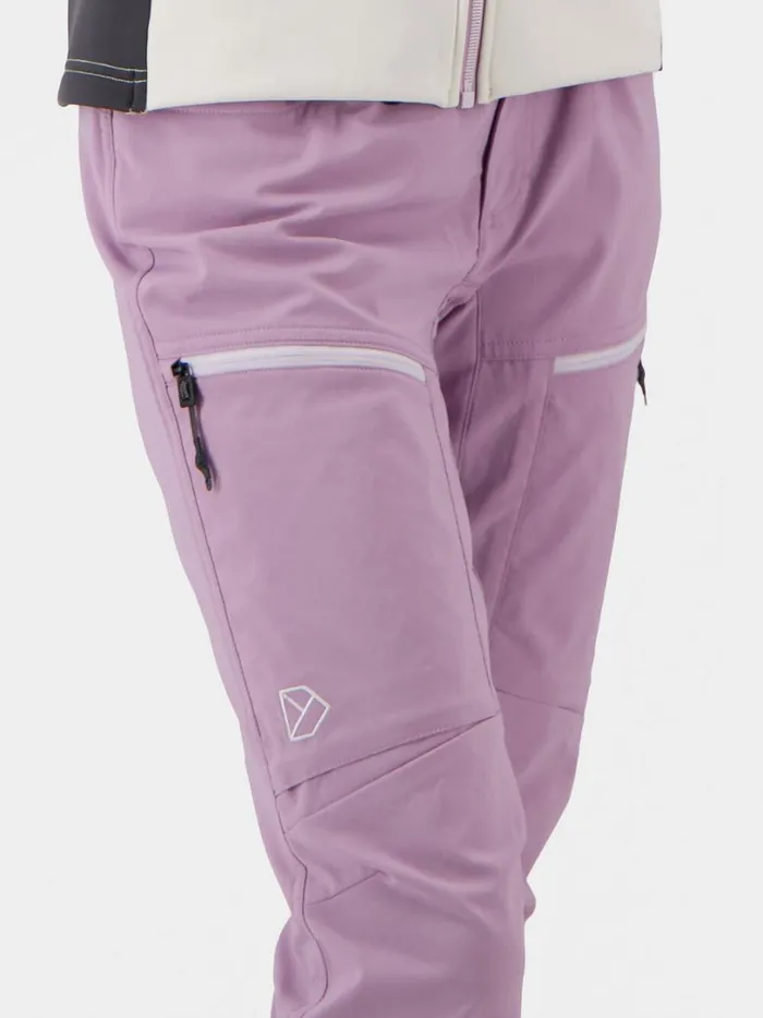 Lynx Pants Purple Rain Women Didriksons Walking Trousers