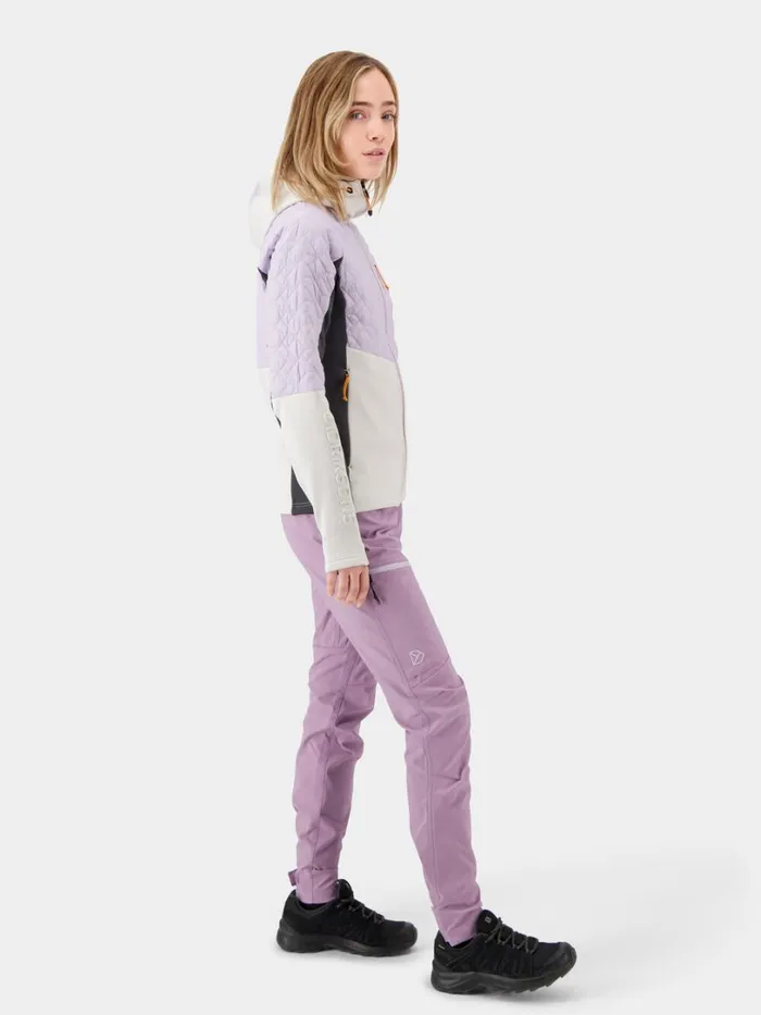 Lynx Pants Purple Rain Women Didriksons Walking Trousers
