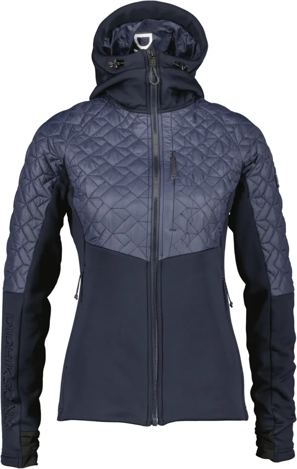 Lyra FullZip Dark Night Blue Women Didriksons Outdoor Jackets Lyra FullZip Dark Night Blue Women Didriksons Outdoor Jackets
