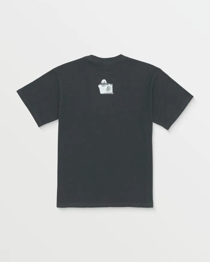Machines Short Sleeve Tee 8211 Stealth Mens Volcom TShirts and Tanks