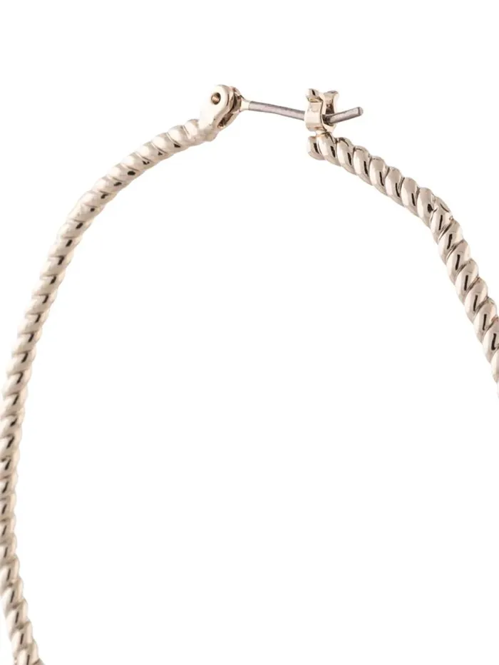 Marchesa Earrings Charm Hoop Earrings Gold 8211 Jewelry