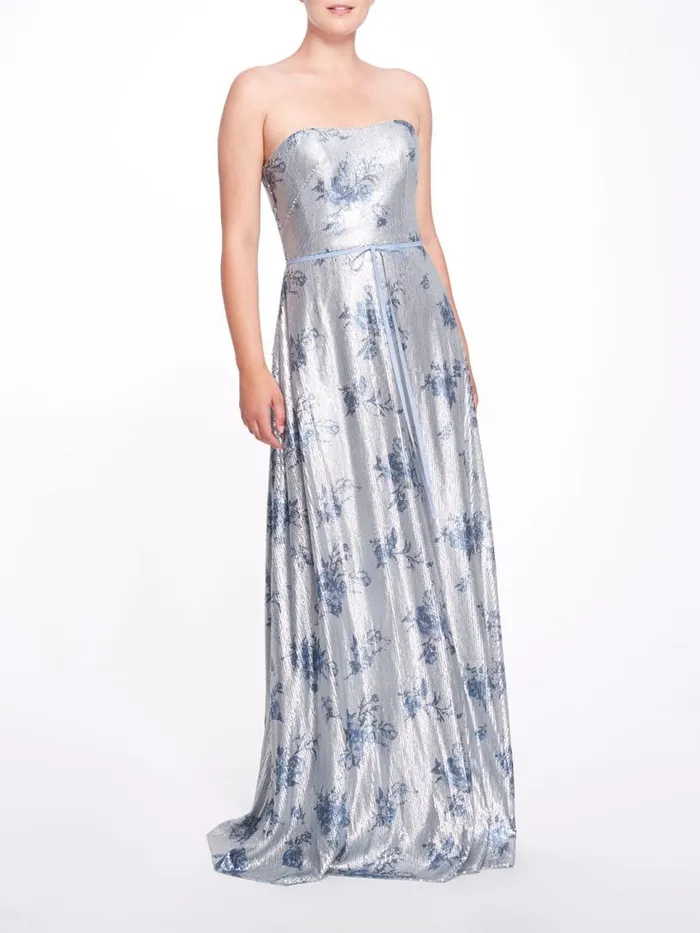 Marchesa Marchesa Notte Avola Dusty Blue 8211 Women