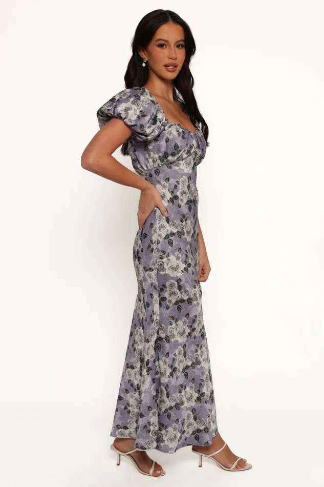 Marjorie Midi Dress Lavender Women Dresses Petal and Pup