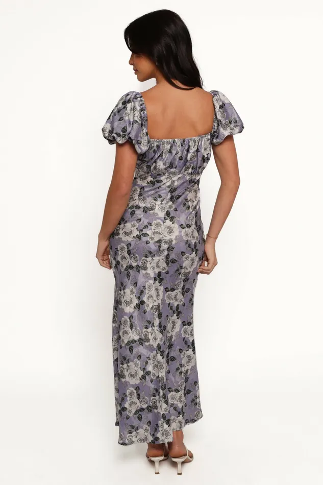 Marjorie Midi Dress Lavender Women Dresses Petal and Pup