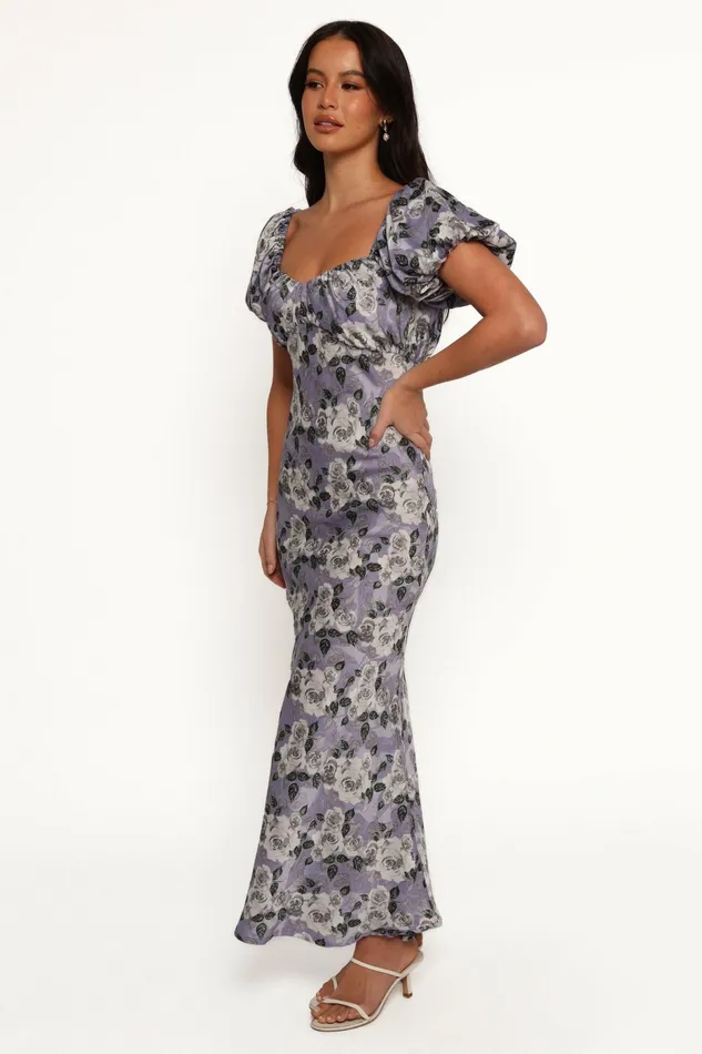 Marjorie Midi Dress Lavender Women Dresses Petal and Pup