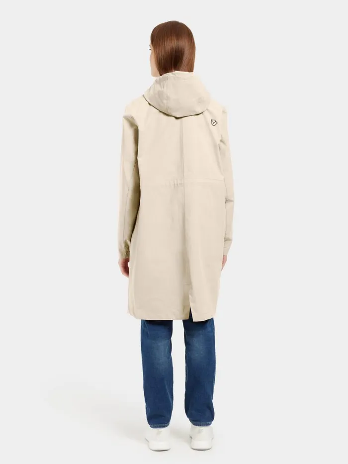 Marta Parka Clay Beige Women Didriksons Spring Jackets