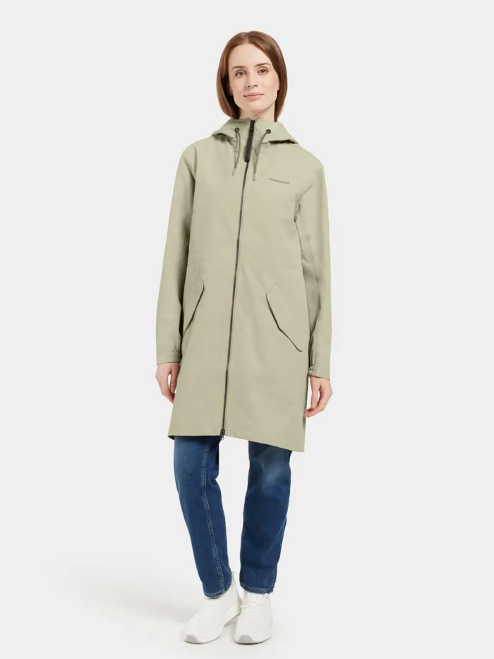 Marta Parka Mistel Green Women Didriksons Spring Jackets