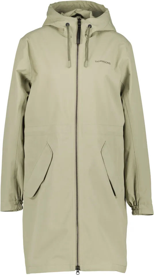 Marta Parka Mistel Green Women Didriksons Spring Jackets