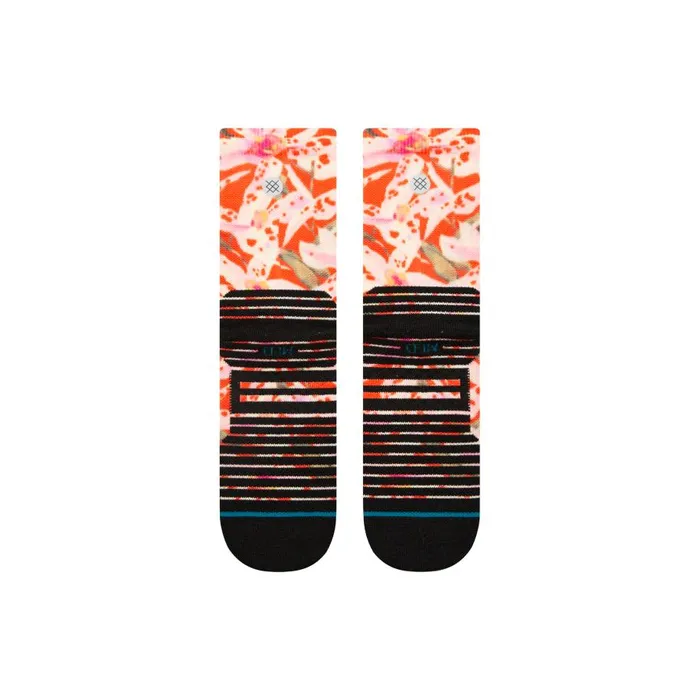 Medium Performance Crew Socks Mid Encyclia 8211 Red Women Stance Crew