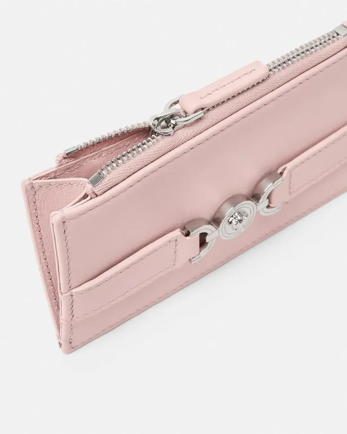 Medusa 03995 Card Holder Light Pink Women Versace Wallets