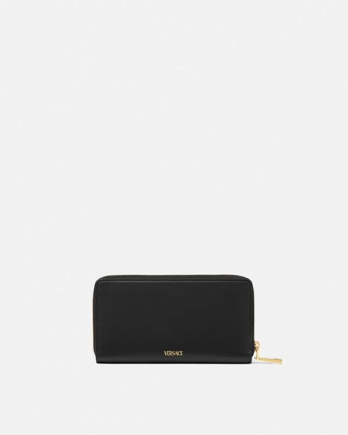 Medusa 03995 Long Wallet Blackgold Women Versace Wallets