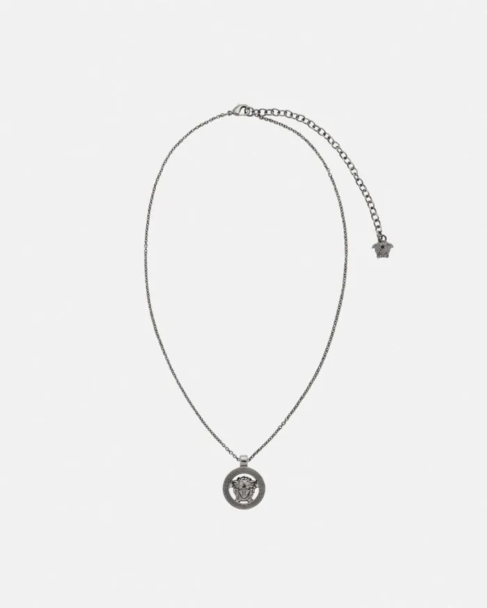 Medusa 03995 Pendant Necklace Silver WomenMen Versace Necklaces