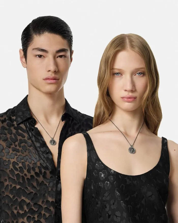 Medusa 03995 Pendant Necklace Silver WomenMen Versace Necklaces