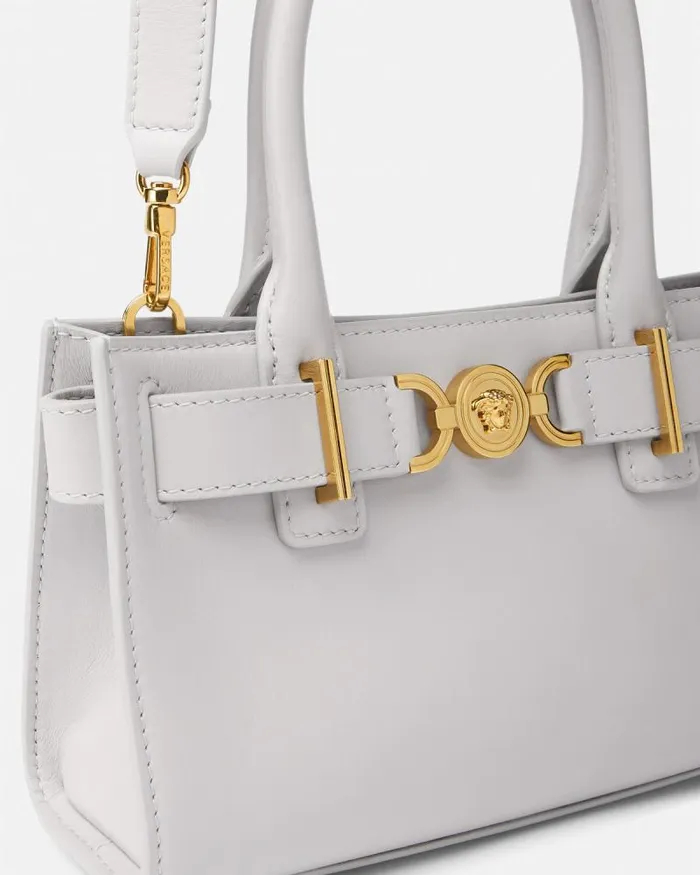 Medusa 03995 Small Tote Bag Gray Women Versace Totes