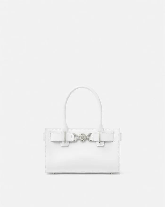 Medusa 03995 Small Tote Bag White Women Versace Totes
