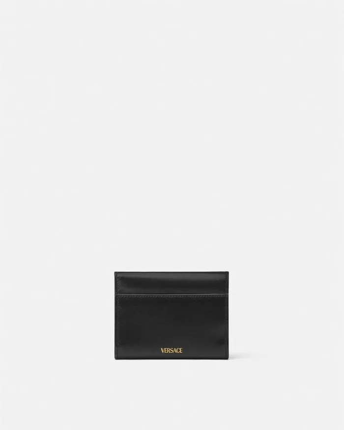 Medusa 03995 Trifold Wallet Blackgold Women Versace Wallets