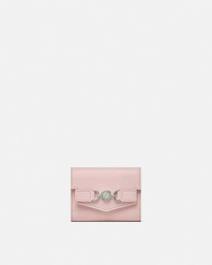 Medusa 03995 Trifold Wallet Light Pink Women Versace Wallets