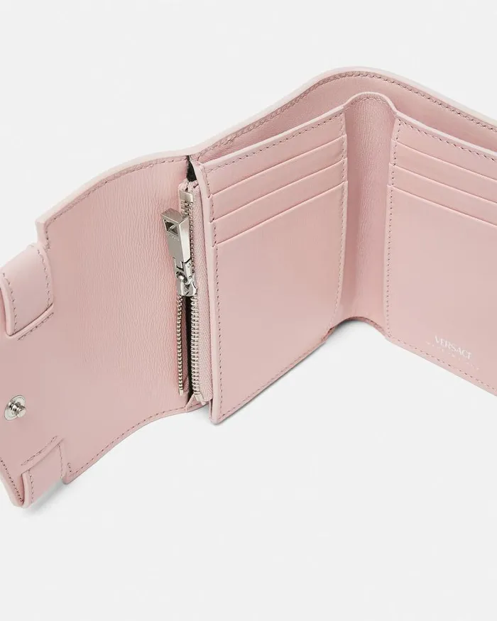 Medusa 03995 Trifold Wallet Light Pink Women Versace Wallets