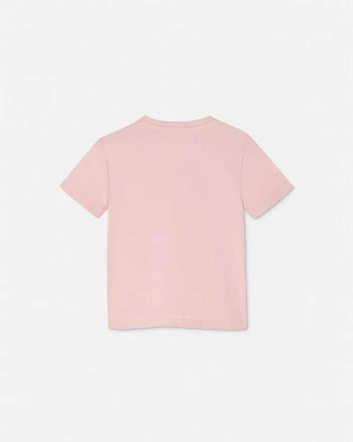 Medusa Baby TShirt Light Pink Children Versace Clothing