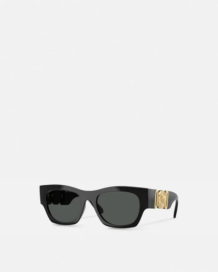 Medusa Biggie Sunglasses Blackgold Men Versace Sunglasses