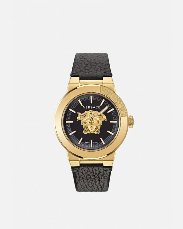 Medusa Infinite Gent Watch Black Men Versace Watches