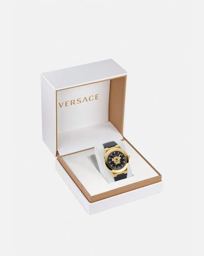 Medusa Infinite Gent Watch Black Men Versace Watches